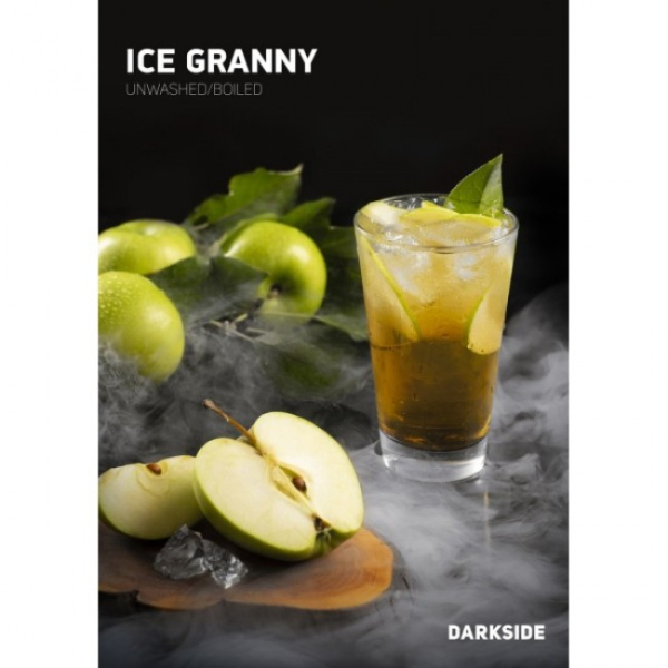 Табак Darkside Core Ice Granny (Ледяное Зеленое Яблоко) 250 гр в Севастополе