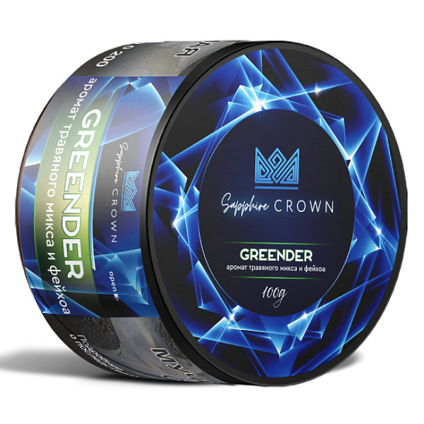 Табак SAPPHIRE CROWN GREENDER  100 грамм в Севастополе
