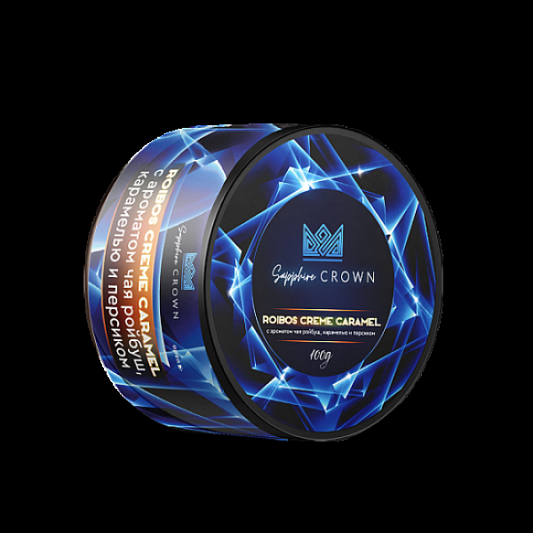 Табак SAPPHIRE CROWN ROIBOS CREME CARAMEL  100 грамм в Севастополе
