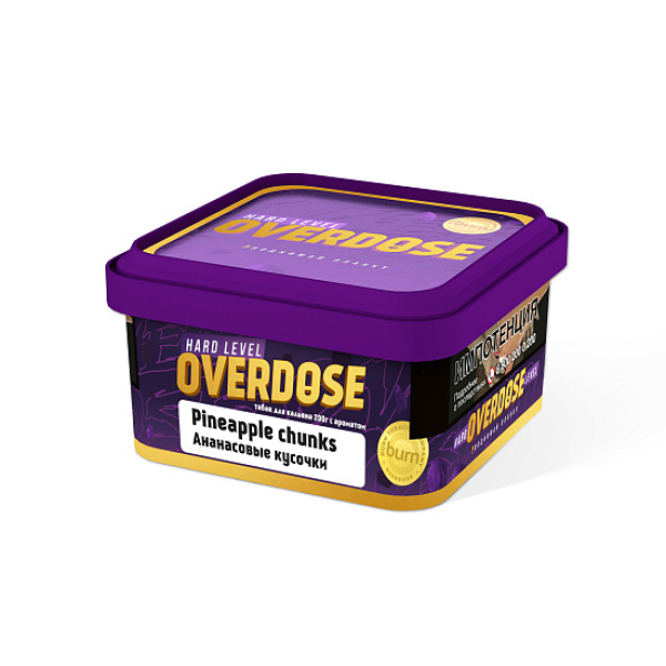 Табак OVERDOSE PINEAPPLE CHUNKS  200 грамм в Севастополе