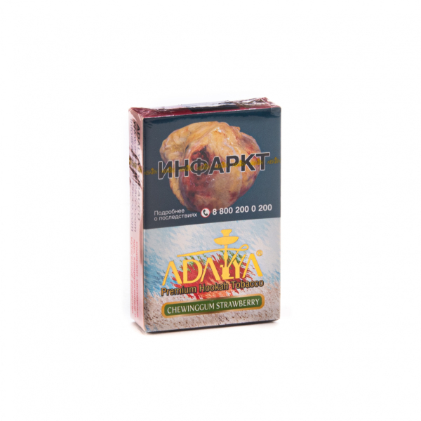 Табак Adalya Chewinggum strawberry  50 грамм в Севастополе