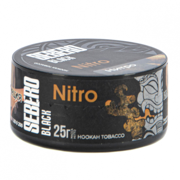 Табак Sebero Black Nitro  25 грамм в Севастополе