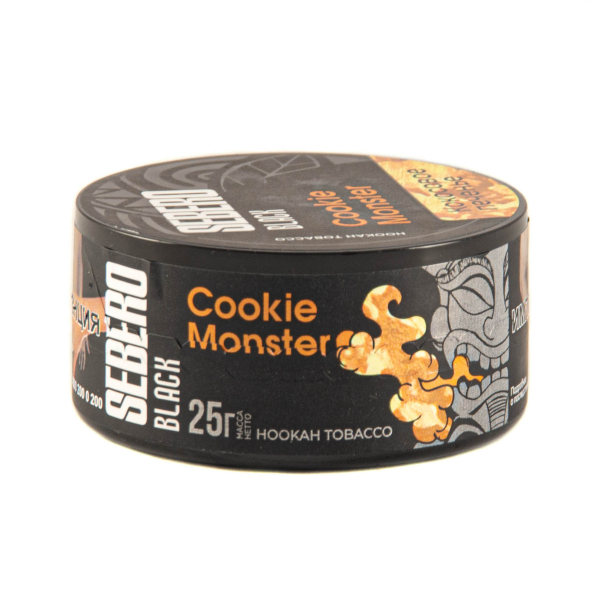 Табак Sebero Black Cookie Monster  25 грамм в Севастополе
