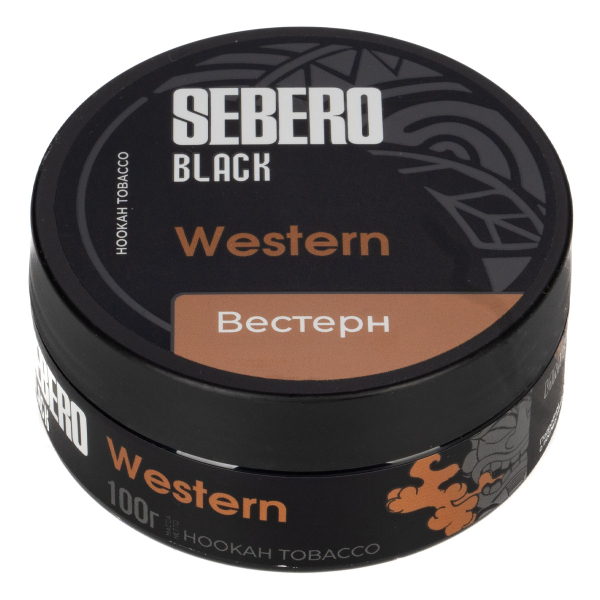 Табак Sebero Black Western  100 грамм в Севастополе