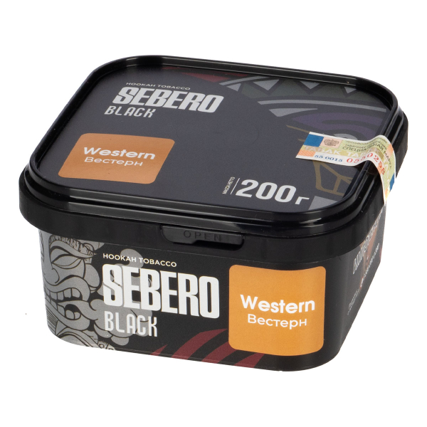 Табак Sebero Black Western  200 грамм в Севастополе
