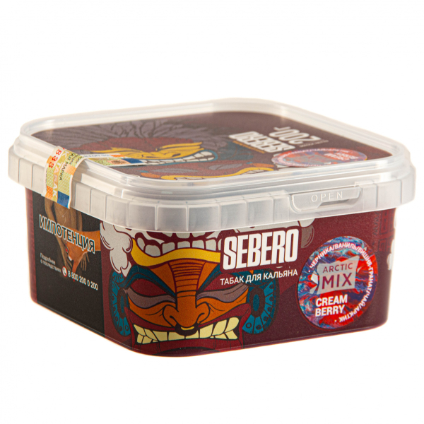 Табак Sebero Arctic Mix Cream berry  200 грамм в Севастополе