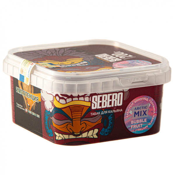 Табак Sebero Arctic Mix Bubble fruit  200 грамм в Севастополе