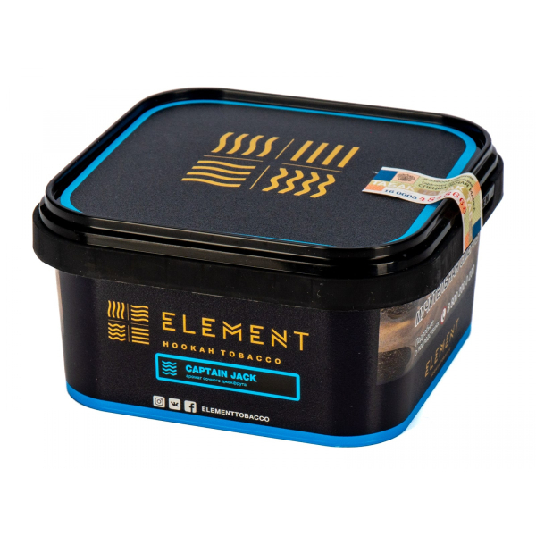 Табак Element ВОДА Captain Jack   200 грамм в Севастополе