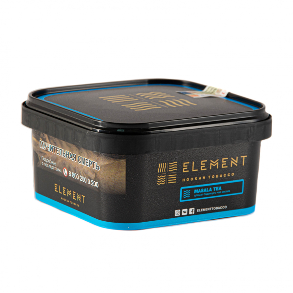 Табак Element ВОДА Masala tea  200 грамм в Севастополе
