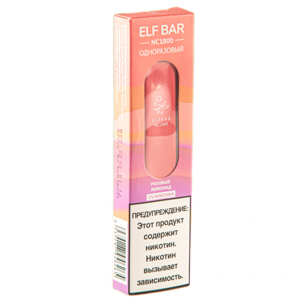 ELF BAR NC Pink Lemonade (1800 затяжек) 20 мг в Севастополе