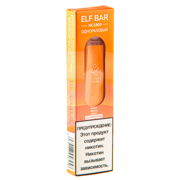 ELF BAR NC Mango Peach Watermelon (1800 затяжек) 20 мг в Севастополе