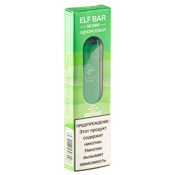 ELF BAR NC Kiwi Passionfruit Guava (1800 затяжек) 20 мг в Севастополе