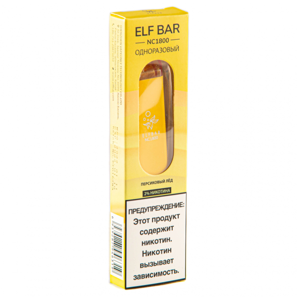 ELF BAR NC Peach Ice (1800 затяжек) 20 мг в Севастополе
