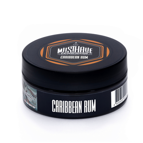 Табак MUST HAVE CARIBBEAN RUM  125 грамм в Севастополе