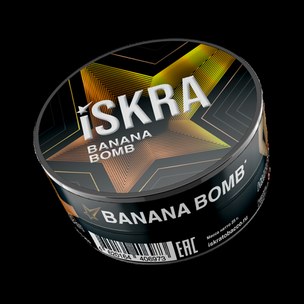 Табак ISKRA Вanana Bomb  25 грамм в Севастополе