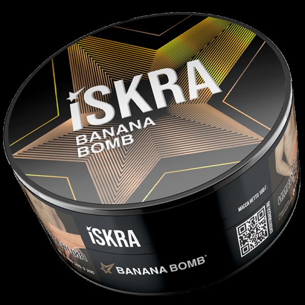 Табак ISKRA Вanana Bomb  100 грамм в Севастополе