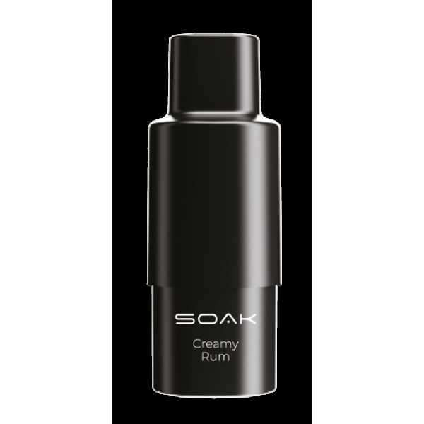 Картридж SOAK Q Кремовый ром (1500 затяжек) в Севастополе