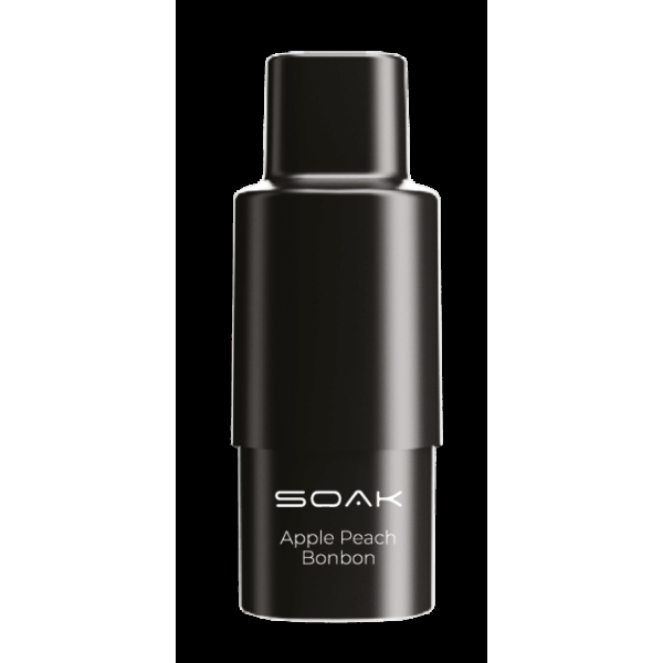Картридж SOAK Q Яблоко-персик (1500 затяжек) в Севастополе
