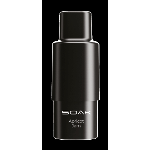 Картридж SOAK Q Абрикосовый джем (1500 затяжек) в Севастополе