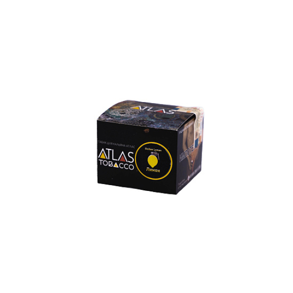 Табак ATLAS SICILIAN LEMON (ЛИМОН)  100 грамм в Севастополе