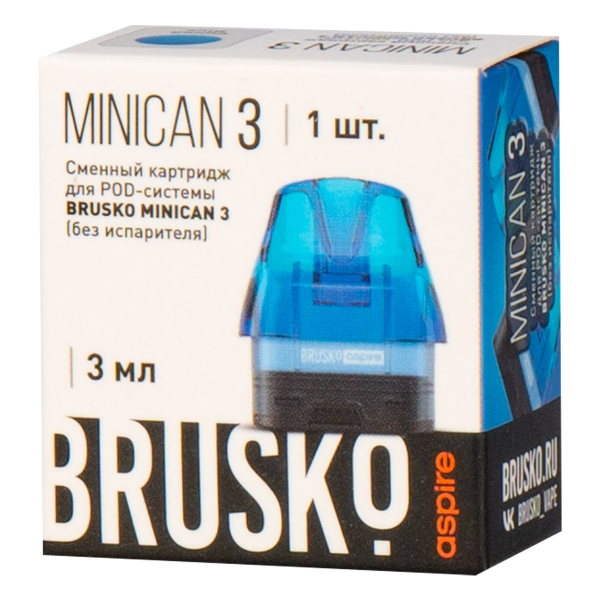 Картридж Brusko Minican 3 синий в Севастополе