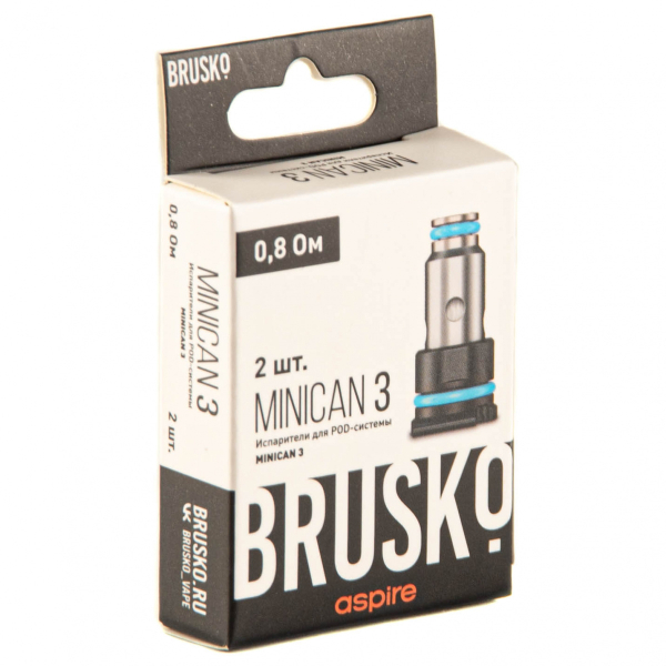 Испаритель Brusko Minican 3 (2шт.) 0.8 в Севастополе