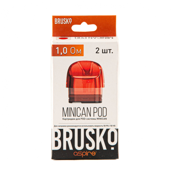 Картридж Brusko Minican красный (2шт.) 1,0 в Севастополе