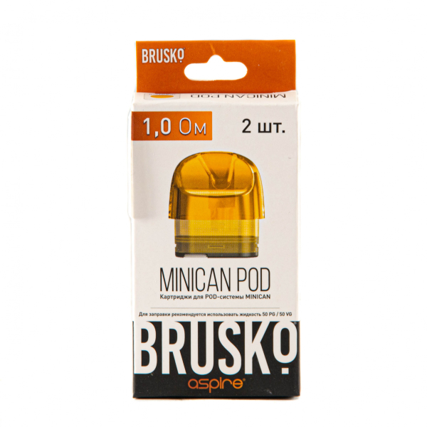 Картридж Brusko Minican жёлтый (2шт.) 1,0 в Севастополе