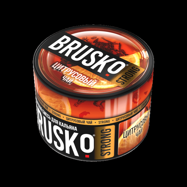 Смесь Brusko Strong цитрусовый чай  50 гр в Севастополе