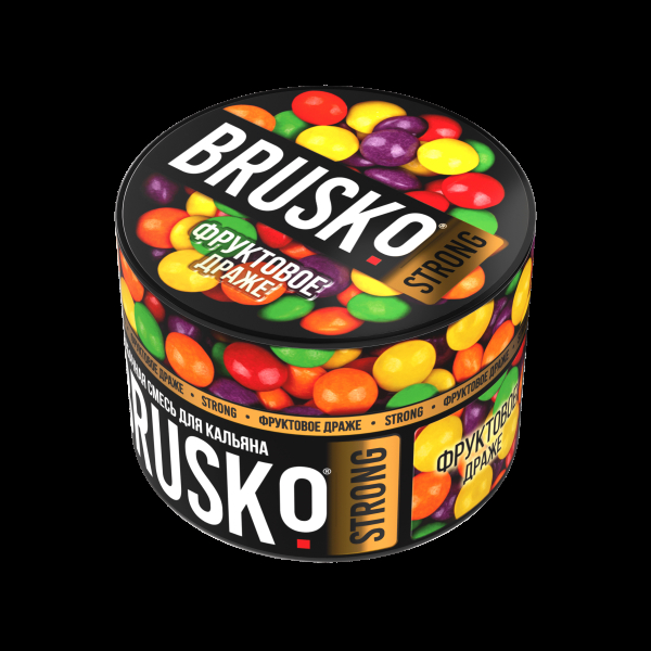 Смесь Brusko Strong фруктовое драже  50 гр в Севастополе
