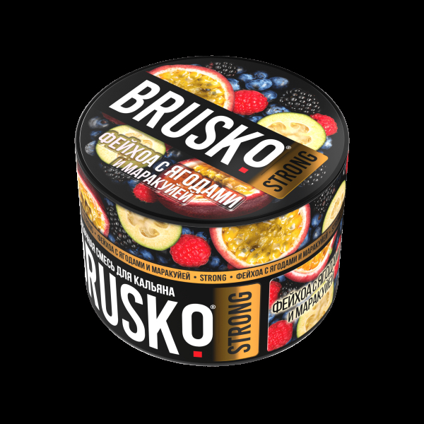 Смесь Brusko Strong фейхоа с ягодами и маракуйей  50 гр в Севастополе
