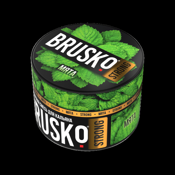 Смесь Brusko Strong мята  50 гр в Севастополе