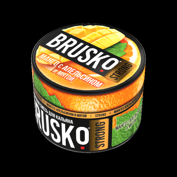 Смесь Brusko Strong манго с апельсином и мятой  50 гр в Севастополе