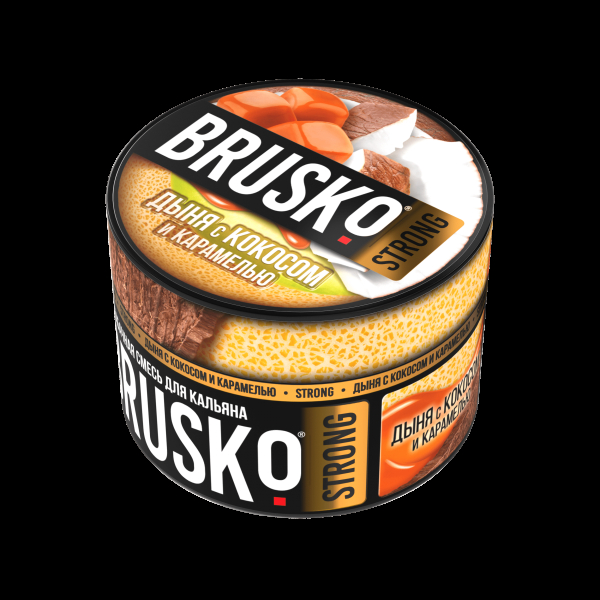 Смесь Brusko Strong дыня с кокосом и карамелью  50 гр в Севастополе