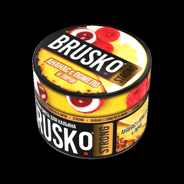 Смесь Brusko Strong ананас с помело и личи  50 гр в Севастополе