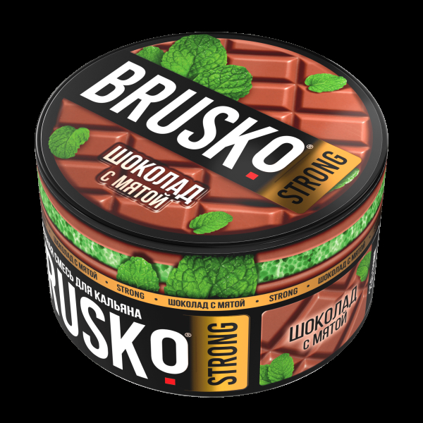 Смесь Brusko Strong шоколад с мятой  250 гр в Севастополе