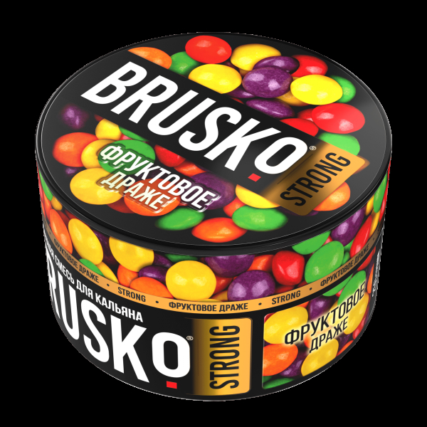 Смесь Brusko Strong фруктовое драже  250 гр в Севастополе