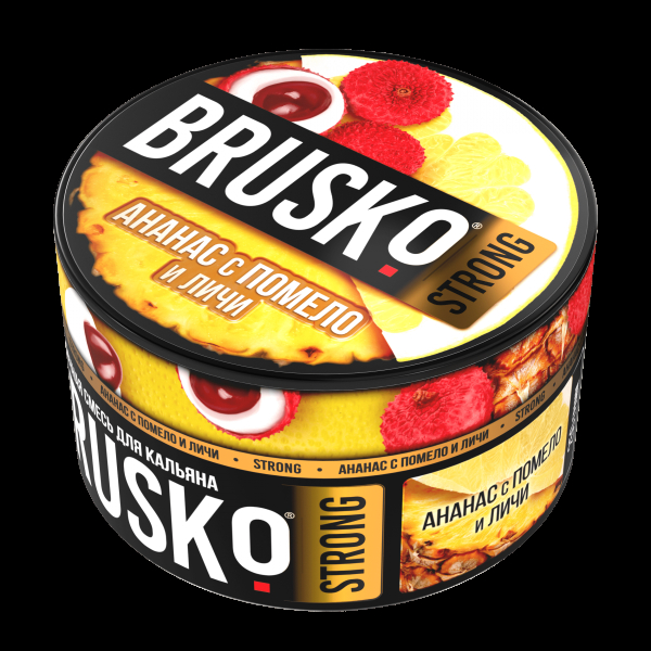 Смесь Brusko Strong ананас с помело и личи  250 гр в Севастополе