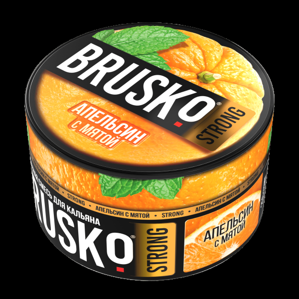 Смесь Brusko Strong апельсин с мятой  250 гр в Севастополе