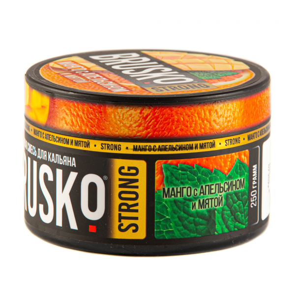 Смесь Brusko Strong манго с апельсином и мятой  250 гр в Севастополе