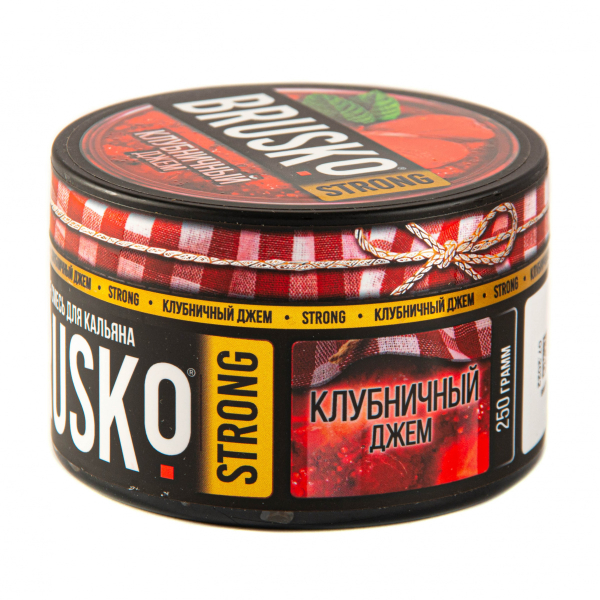 Смесь Brusko Strong клубничный джем  250 гр в Севастополе