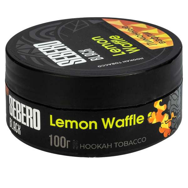 Табак Sebero Black Lemon Waffle  100 грамм в Севастополе