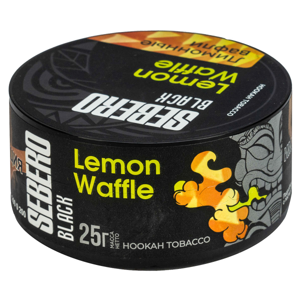 Табак Sebero Black Lemon Waffle  25 грамм в Севастополе