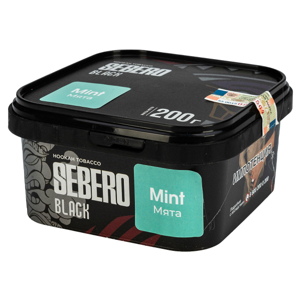 Табак Sebero Black Mint  200 грамм в Севастополе