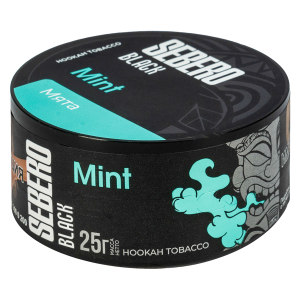Табак Sebero Black Mint  25 грамм в Севастополе
