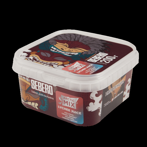 Табак Sebero Arctic Mix Lychee juice  200 грамм в Севастополе