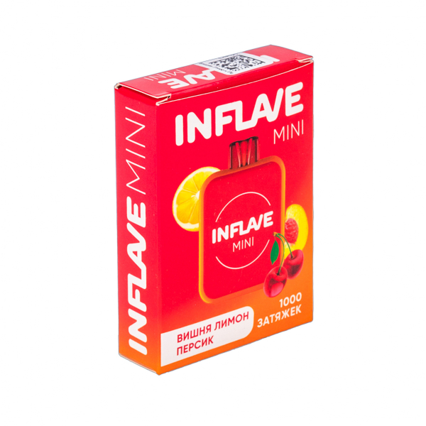 Inflave Mini Вишня Персик Лимон (1000 Затяжек) в Севастополе