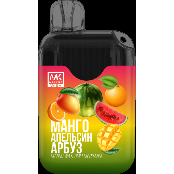 Miking Манго Апельсин Арбуз (6000 Затяжек) в Севастополе