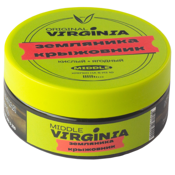 Табак Original Virginia Middle Земляника Крыжовник  100 грамм в Севастополе