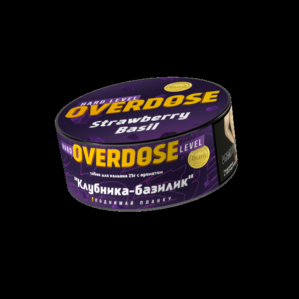 Табак Overdose Strawberry Basil  25 грамм в Севастополе